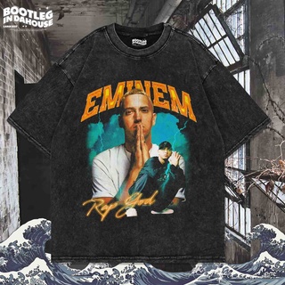 เสื้อยืด ขนาดใหญ่ พิมพ์ลาย EMINEM RAP GOD WASHING | เสื้อยืด โอเวอร์ไซซ์ | เสื้อยืด โอเวอร์ไซซ์ ซักได้S-5XL