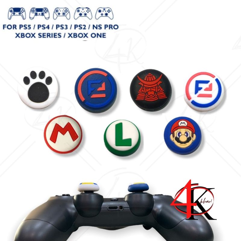 4khao-s-1-2-ซิลิโคน-อนาลอคจอย-silicone-grip-controller-for-ps5-ps4-ps3-ps2-xbox-series-xbox-joy-pro