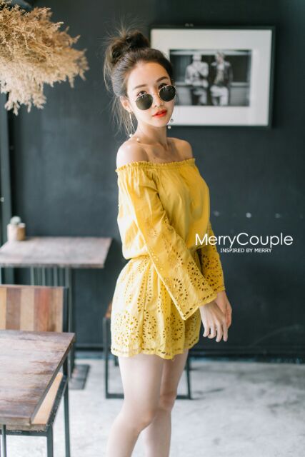 sweet-holiday-playsuit-colour-ขาว-เหลือง-size