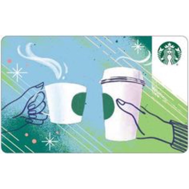 ภาพหน้าปกสินค้าบัตร Starbucks ลาย CHEERING CUP 3D (สามมิติ) มูลค่า 500 บาท