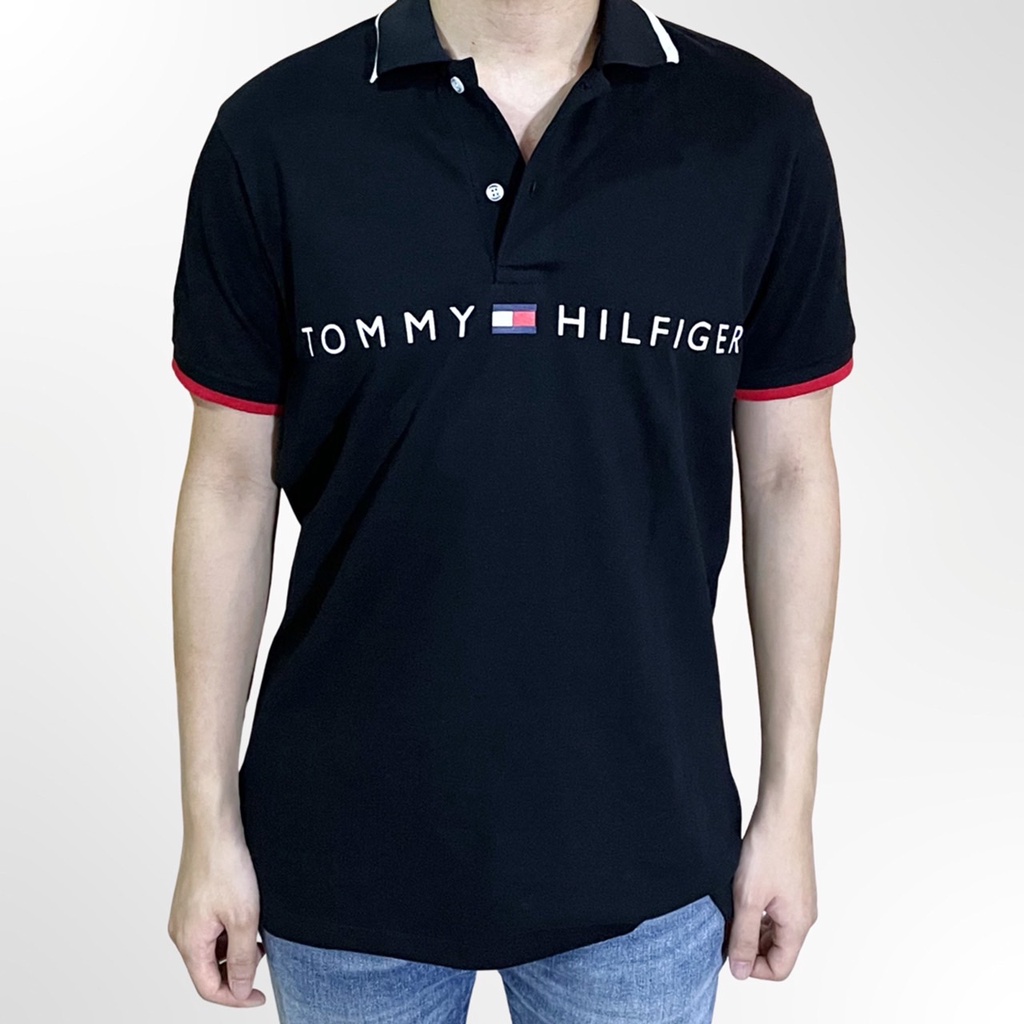 ราคาและรีวิวเสื้อคอปกโปโล TOM ขลิบปกขลิบแขน สกรีนกลางอกแน่นๆ ปักโลโก้แขน ผ้าเนื้อ Cotton 100% งานเนี้ยบเกรดพรีเมี่ยม งานไทย