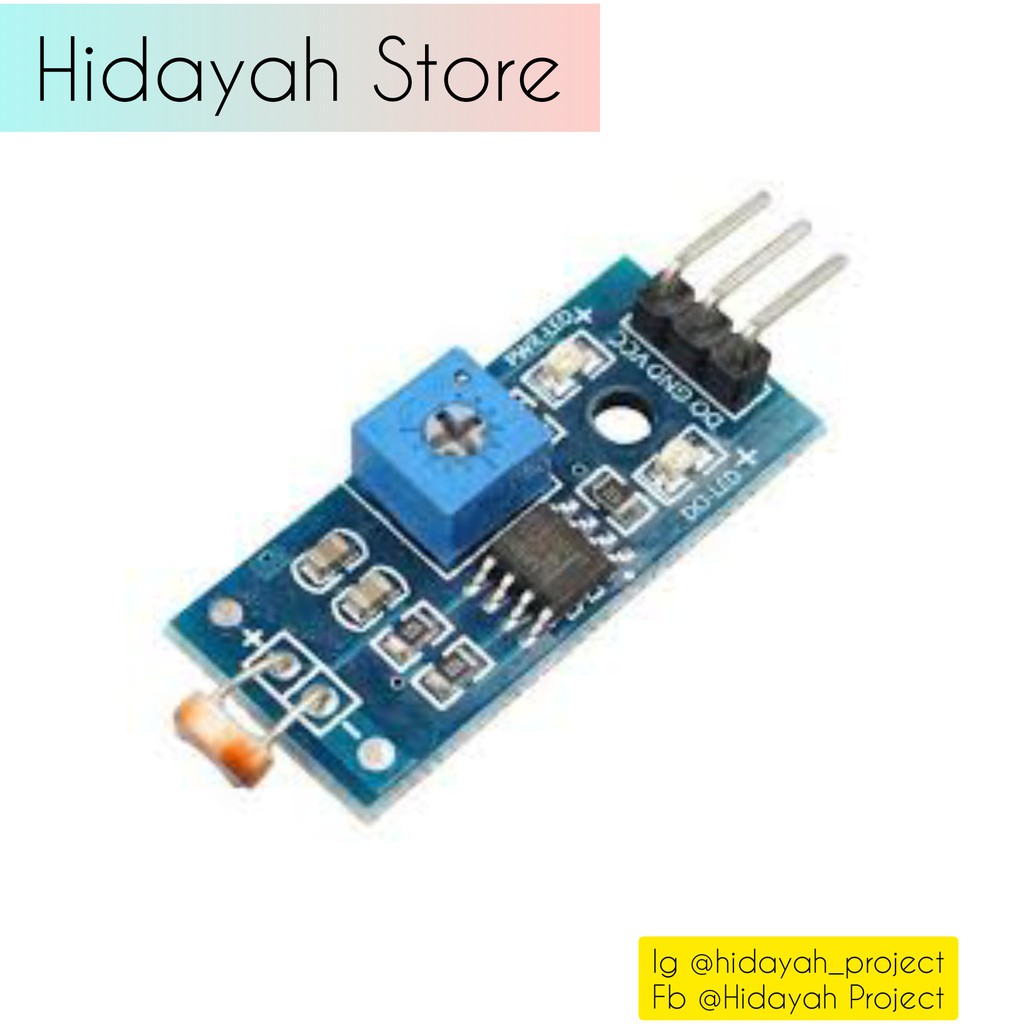 โมดูลเซ็นเซอร์ Arduino LDR | Shopee Thailand