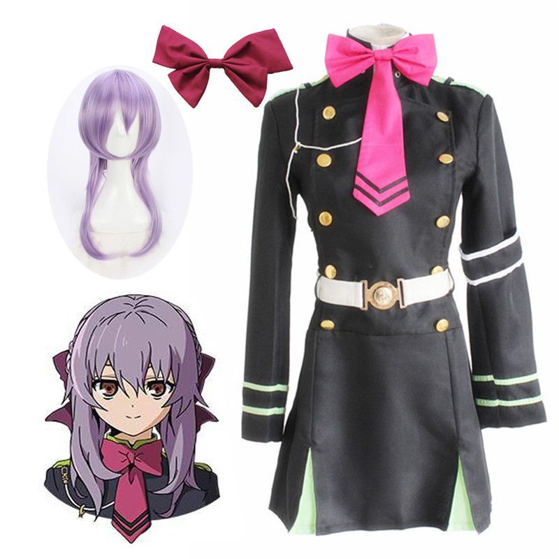 ภาพหน้าปกสินค้าชุดคอสเพลย์การ์ตูนอะนิเมะ Seraph Of The End Shinoa H Ragi จากร้าน clothesparadise.th บน Shopee