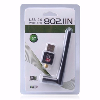ภาพขนาดย่อของภาพหน้าปกสินค้าตัวรับสัณญาณ wifi (USB WIFI) Wireless Adapter Network 600 Mbps with Antenna จากร้าน yun_zheng บน Shopee ภาพที่ 7