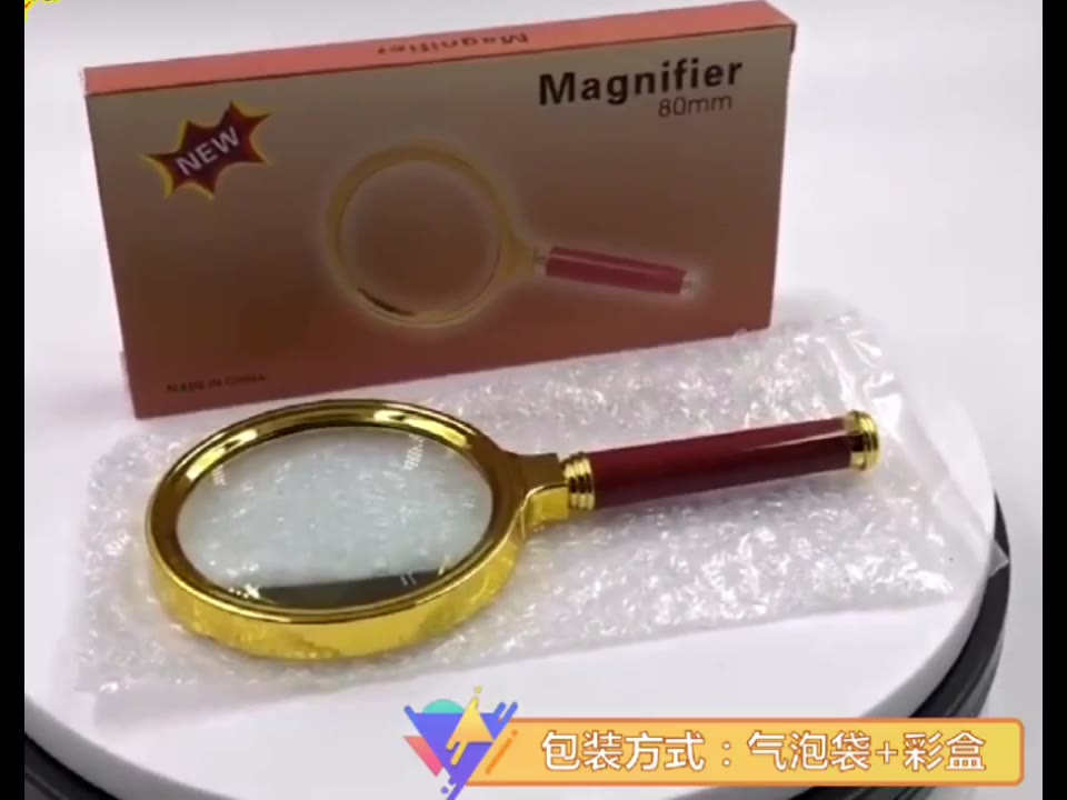 comfy-แว่นขยาย-แว่นขยายแบบ-มือถือ-แว่นขยายด้ามไม้-10-เท่า-10x-magnifying-glass