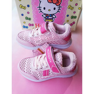 🏅สวย🏅รองเท้าผ้าใบ Hello Kitty KTZ-761 รองเท้าผ้าใบคิตตี้