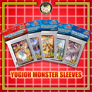 สินค้า [Yugioh] Monster Sleeves 1 ซองใส่การ์ดยูกิแท้ ลายมอนเตอร์