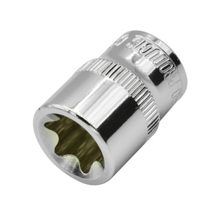 ลูกบ๊อกซ์หัวจีบ E 3/8DR ( 3 / 8DR E-Type Hexlobe socket )