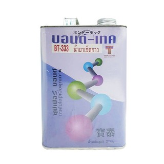 LUBRICANTION BT-333 1L CLEAR GLUE STAIN น้ำยาลบคราบกาว BONDTECH BT-333 1L กาวสเปรย์ กาว เครื่องมือช่างและฮาร์ดแวร์ LUBRI