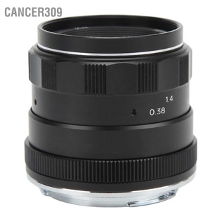 Cancer309 เลนส์รูรับแสงขนาดใหญ่ 50 มม. F1.8 Aps C แมนนวลโฟกัส สําหรับกล้อง Eos M Mount M2 M3