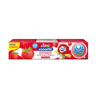 ภาพหน้าปกสินค้าKODOMO ยาสีฟันเด็ก โคโดโม ชนิดครีม สูตรอัลตร้า ชิลด์ 40 กรัม (เลือกกลิ่นได้) ซึ่งคุณอาจชอบราคาและรีวิวของสินค้านี้