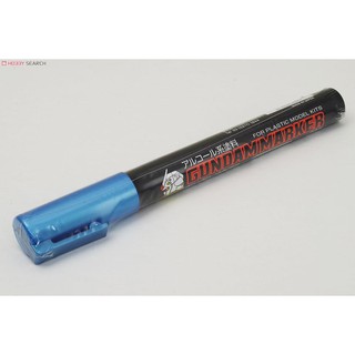 (พร้อมส่ง) กันดั้มมาร์คเกอร์ ปากกาทำสีโมเดล GM17 Gundam Marker (Metalic) Gundam Metal Blue