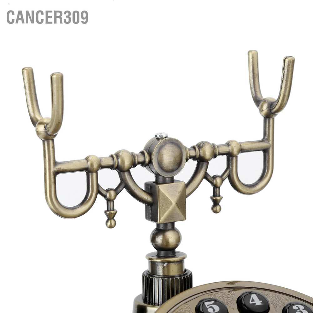 cancer309-lf-1200d-โทรศัพท์บ้านไม้เทียม-เรซิน-สไตล์วินเทจย้อนยุค