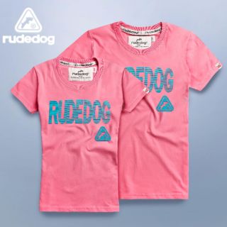 Rudedog เสื้อยืด รุ่น Fast lane สีชมพู