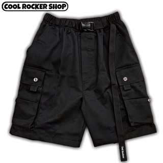 Cool Rocker : Cargo Shorts / กางเกงขาสั้น แนวสตรีท มีกระเป๋าข้าง