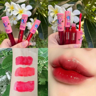 S12058 👄🍊🍒🍓 ลิปทิ้น ทิ้นทาปาก กลิ่นผลไม้  กลิ่นหอม  ติดทน สินค้าพร้อมส่ง