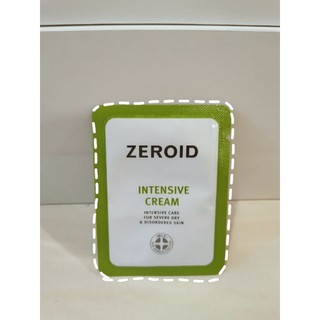 Tester : Zeroid Intensive Cream