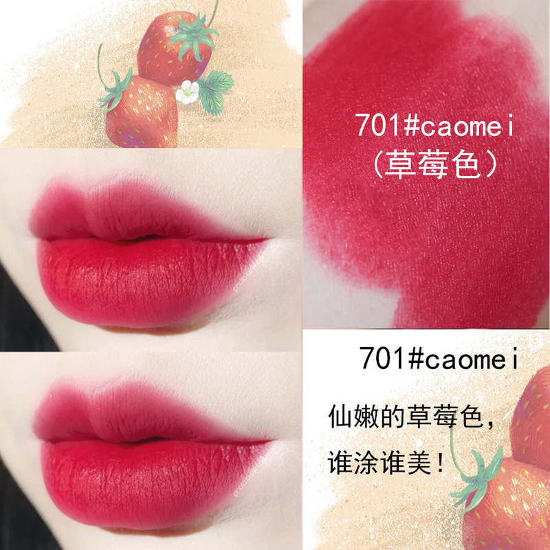 lipstick-ลิปสติก-magic-casa-สีส้มอิฐ-6สี