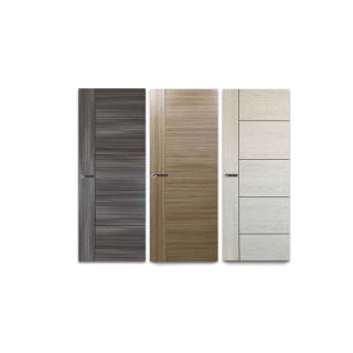 Leowood ประตูไม้ เมลามีน ขนาด 3.5x80x200 ซม. รุ่น iDoor S4 ประตู ประตูไม้ ประตูบ้าน ประตูห้อง ประตูห้องนอน ประตูภายใน บานประตู