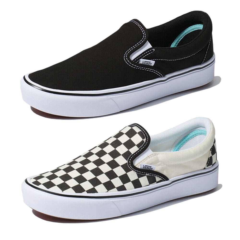 ภาพหน้าปกสินค้าVans รองเท้าผ้าใบ ComfyCush Classic Slip-On / ComfyCush Classic Slip-On Checkerboard (2สี)