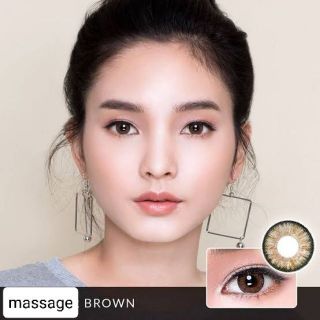 💟 Pitchylens ๑ Massage ( Keizen ) -00 ถึง -1000 brown gray Contactlens บิ๊กอาย คอนแทคเลนส์ ราคาถูก แถมตลับฟรี