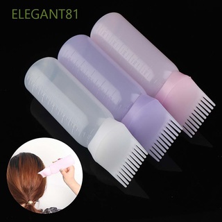 Elegant81 ขวดพลาสติกเปล่าสําหรับใส่แปรงย้อมสีผม 1 ชิ้น