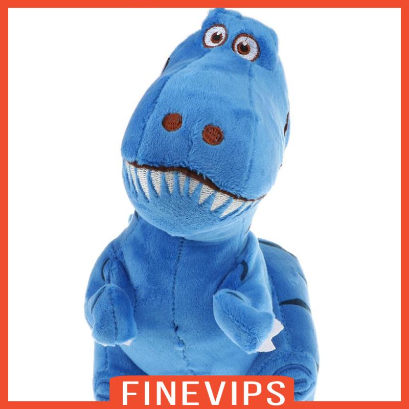finevips-ตุ๊กตาไดโนเสาร์ไทแรนโนซอรัส-ตุ๊กตายัดไส้-ของเล่นไดโนเสาร์-แบบนิ่ม-สีฟ้า-30-ซม
