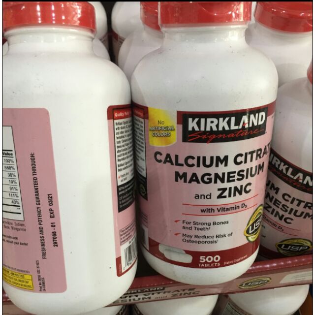 calcium-citrate-magniesium-and-zinc-แคลเซียม-ช่วยเสริมสร้างกระดูก