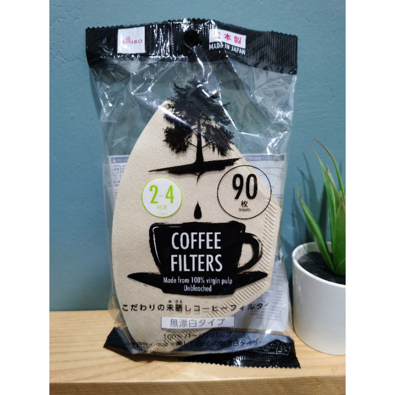 Daiso Coffee Filters กระดาษกรองชงกาแฟ (24ที่/90แผ่น) Shopee Thailand