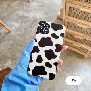 เคสวัว เคสลายวัว พร้อมส่ง 7-12Promax 🐄 เคสหนังลายวัวทรงเหลี่ยม