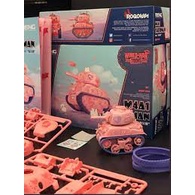 โมเดลรถถังไข่-meng-model-wwp-002-m4a1-sherman-cartoon-model-pink-color