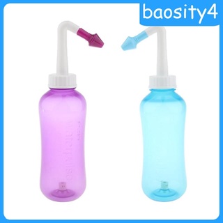 500ml Adults Kids Nasal Rinse Wash Nose Clean Irrigator Neti Pot Bottle Green