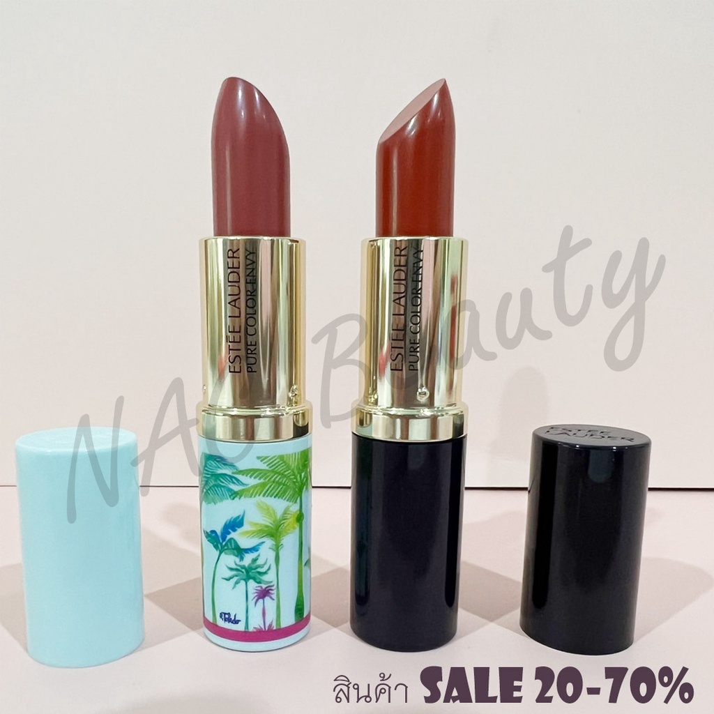 ภาพหน้าปกสินค้าของแท้ 100%_Estee Lauder Pure Color Envy Sculpting Lipstick 2.8g สี 420 Rebellious Rose /สี 333 Matte Persuasive จากร้าน nacbeauty บน Shopee