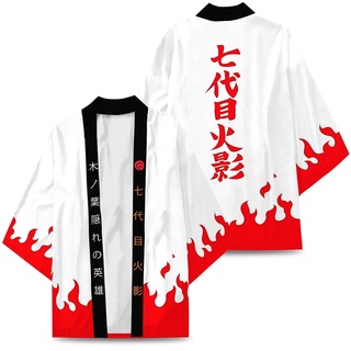 ภาพขนาดย่อของภาพหน้าปกสินค้าใหม่ เสื้อคลุมกิโมโน คอสเพลย์ อนิเมะนารูโตะ นินจา Uzumaki Kakashi สไตล์ฮาโอริ สําหรับวัยรุ่น จากร้าน weilei4.th บน Shopee
