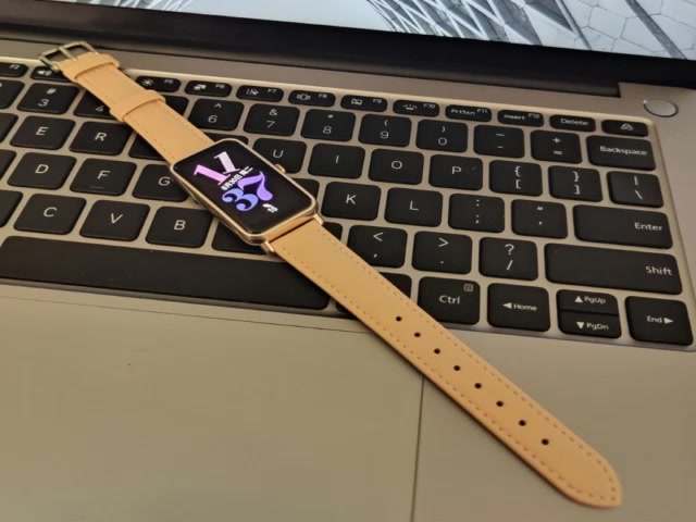 ann-สายรัดข้อมือหนัง-กันน้ํา-กันรอยขีดข่วน-สําหรับสมาร์ทวอทช์-fit-mini-bracelet-sport