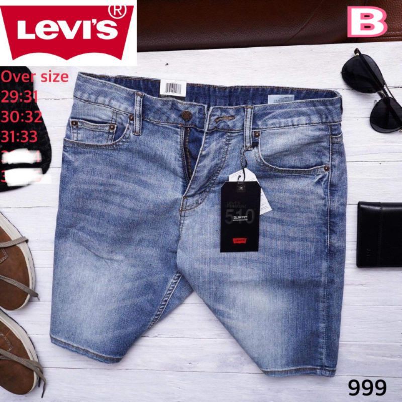 levis-levis-510-กางเกงยีนส์ขาสั้นแบรนด์-ราคารวมค่าจัดส่งค่ะ