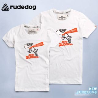 Rudedog เสื้อยืด รุ่น New Super สีขาว