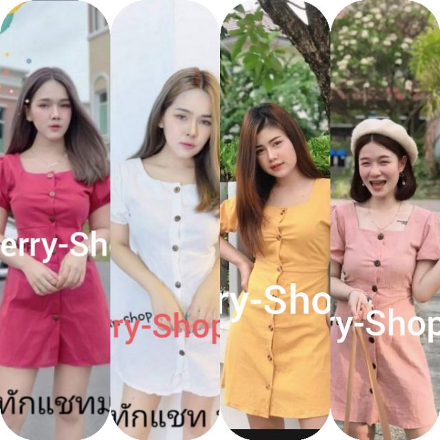 new-มินิเดรส-ขายดีหนักมากๆ-พร้อมส่งไวเวอร์