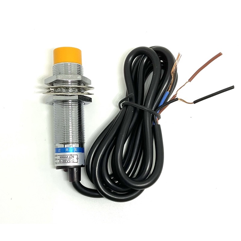 LJ18A3-8-Z/AX sensor เซ็นเซอร์ proximity 18มิล ชนิด NPN-NC 3สาย 6-36VDC ...