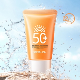 ครีมกันแดด Spf50+ PA+ ไวท์เทนนิ่ง ให้ความชุ่มชื้น ไม่เหนียวเหนอะหนะ ดูดซับรังสียูวี 30 กรัม