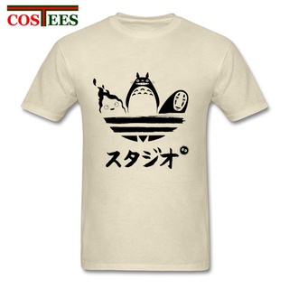 ■▫▪Diy Design Tees Cartoon Totoro Spirited Away T Shirt No Face Faceless Man Tshirt Men T-Shirt Anime Tops