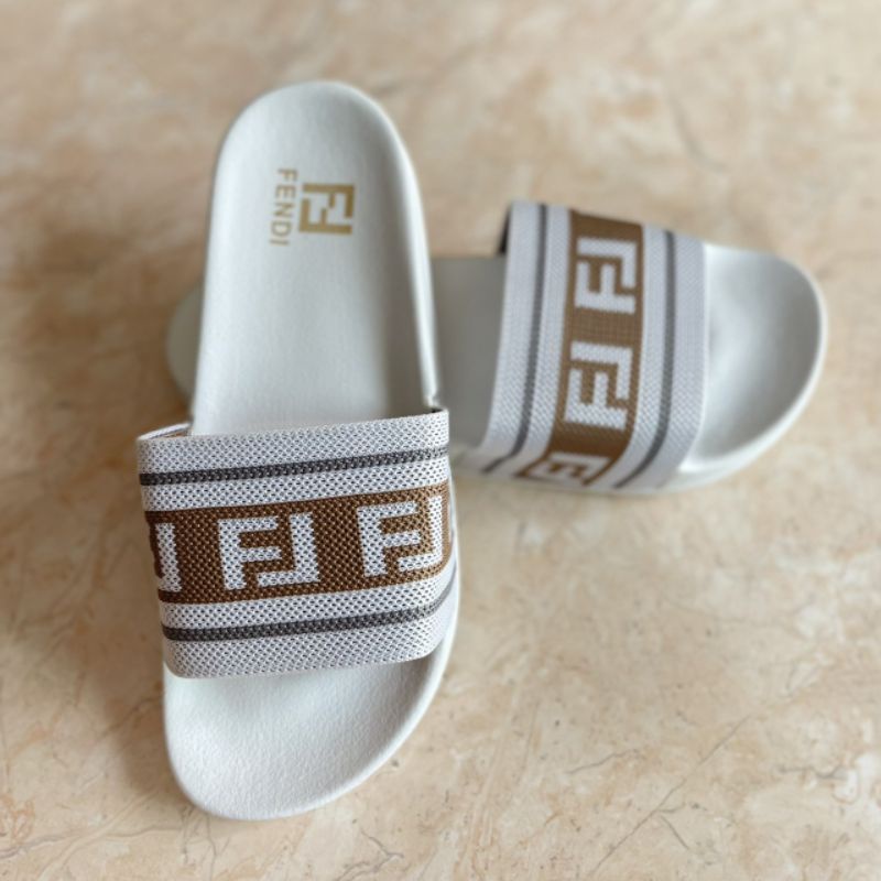 ภาพสินค้า(new) รองเท้าแตะ Fendi  สายเป็นผ้า พรีเมี่ยมม๊า ก สวยมา ก งานจริงตรงปกสุดๆ Size : 36-41Colors: ดำ ขาว น้ำตาล ️ จากร้าน pangko_89 บน Shopee ภาพที่ 6