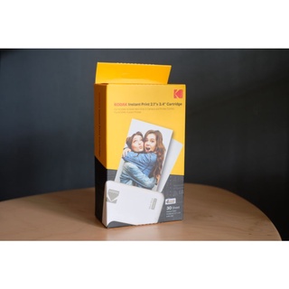 ภาพขนาดย่อของสินค้าพร้อมส่ง แผ่นปริ้น สำหรับ C210R: Kodak Instant print 2.1x3.4 Cartridge 30 แผ่น