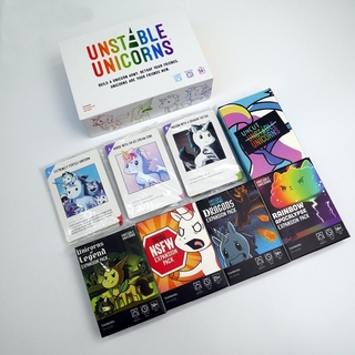 ภาพหน้าปกสินค้าUnstable Unicorns Board Game Card   Parent-child Interaction Board Game ซึ่งคุณอาจชอบสินค้านี้