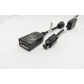 สาย Mini Displayport to Displayport 13 cm,สายแปลง มินิดิสเพลย์พอร์ต ไป ดิสเพลย์พอร์ต,สายแปลงจาก vga card ไปจอคอมพิวเตอร์