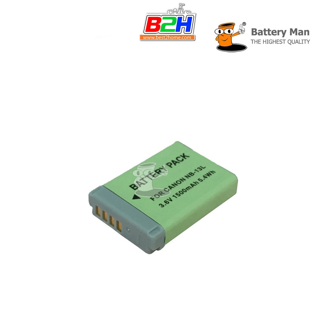 battery-man-แบตเตอรี่กล้อง-canon-nb-13l-รับประกัน-1-ปี