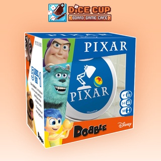 [ของแท้] Spot it / Dobble Pixar Sleeve Board Game