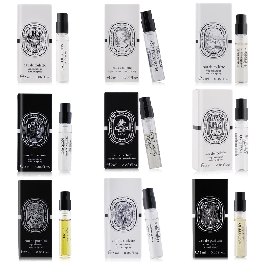 [พร้อมส่ง] Diptyque Perfume Essence (Vial 2ML) Shopee Thailand