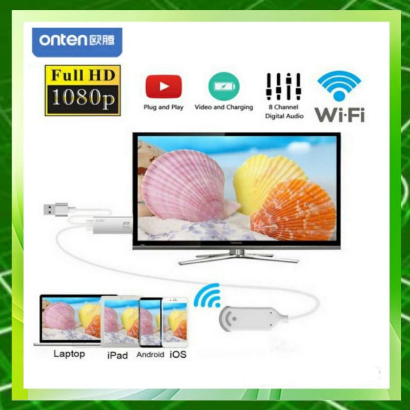 onten-converter-hdmi-adapter-otn-7571-hdtv-adapter-ตัวรับสัญญาณภาพจากมือถือเข้าจอภาพผ่าน-wifi