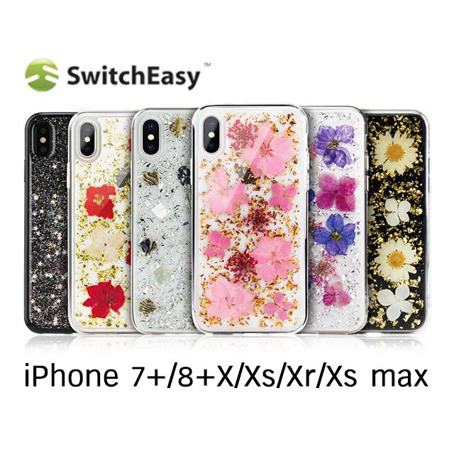 ภาพหน้าปกสินค้าเคสดอกไม้แห้ง SwitchEasy Flash iPhone X/Xs/Xr/Xs max/7/8/SE/7+/8+/ iPhone 11/ iPhone11 Pro / iPhone 11 Max จากร้าน nuunkanchana บน Shopee